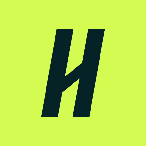 Handshake avatar square logo
