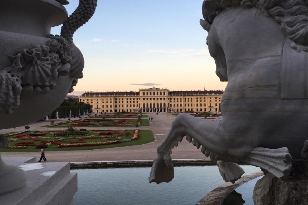 Photo of Schonbrunn Palace in Vienna, Austria by Delaney Patrick