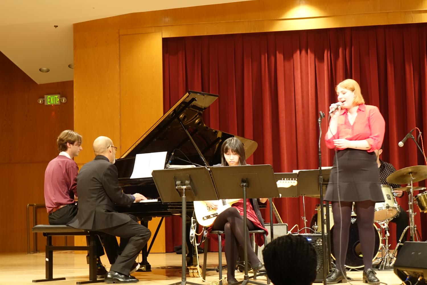 CU Jazz students performing