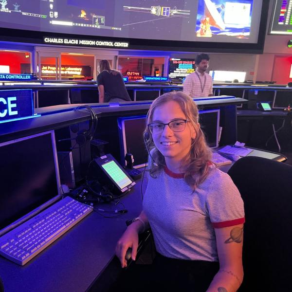 Sasha at JPL.