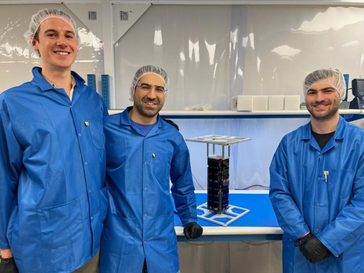 CIRBE after being successfully integrated into the CubeSat dispenser.
