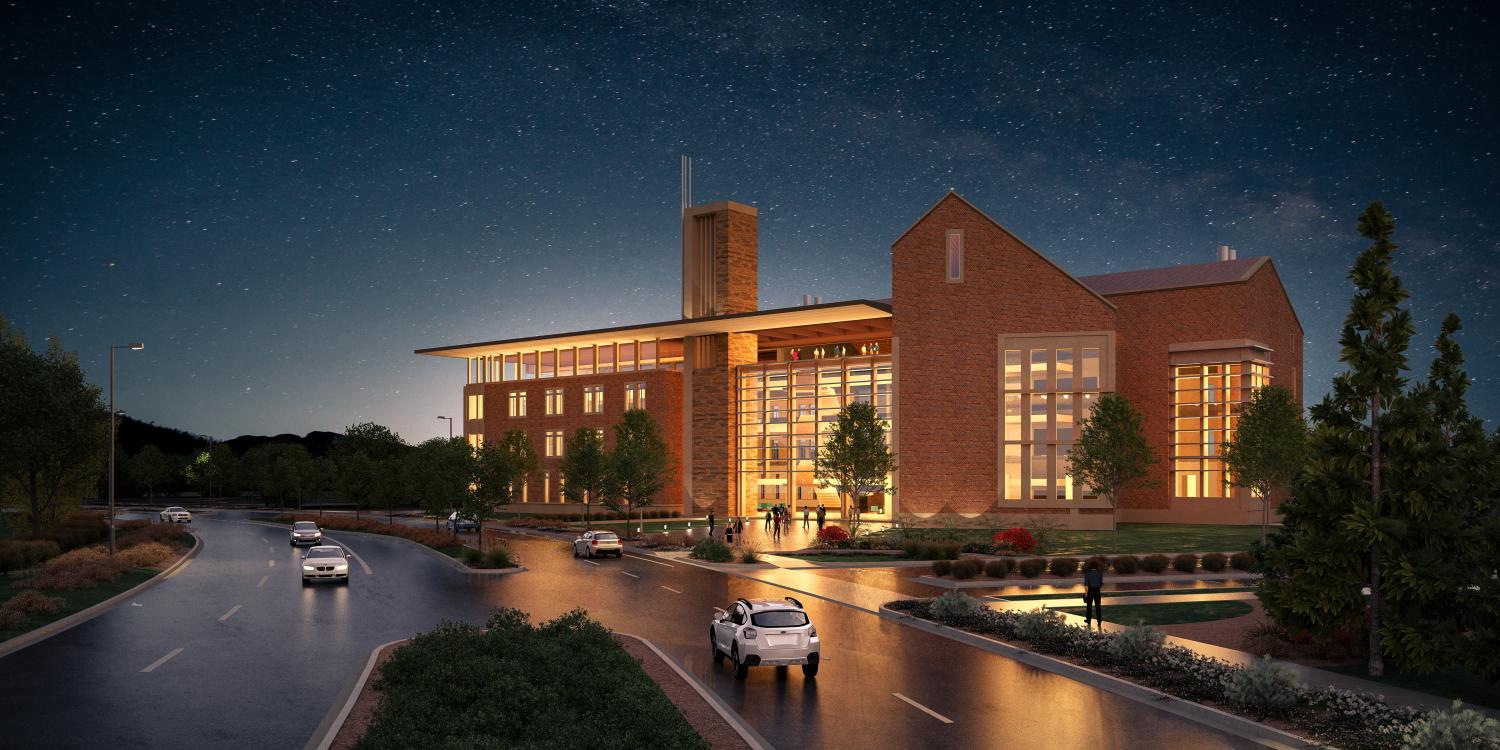 New Aerospace Building Artist's Rendering.