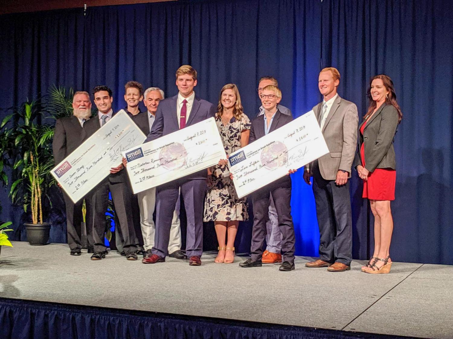 The group being recognized at the conference.