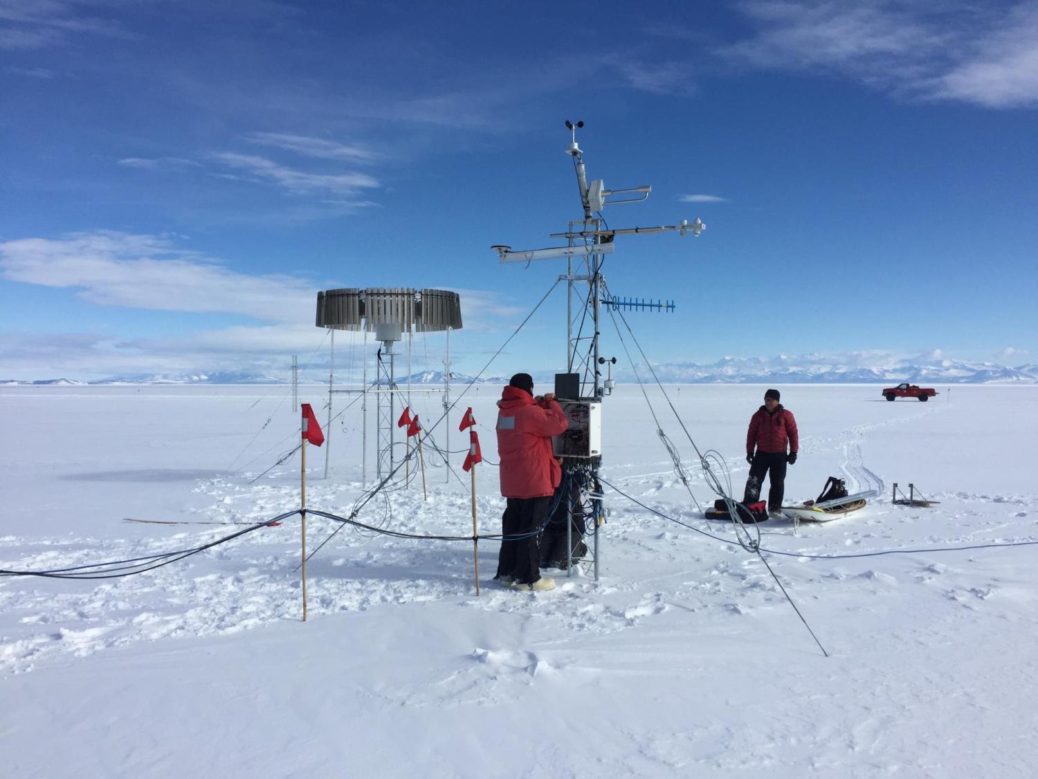 Working with GPS in the Artic.