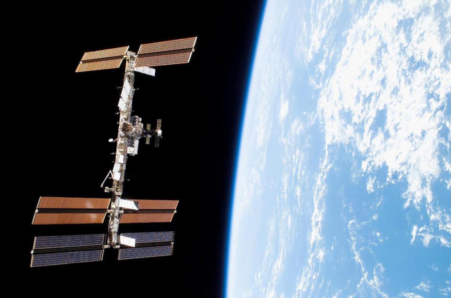 The International Space Station.