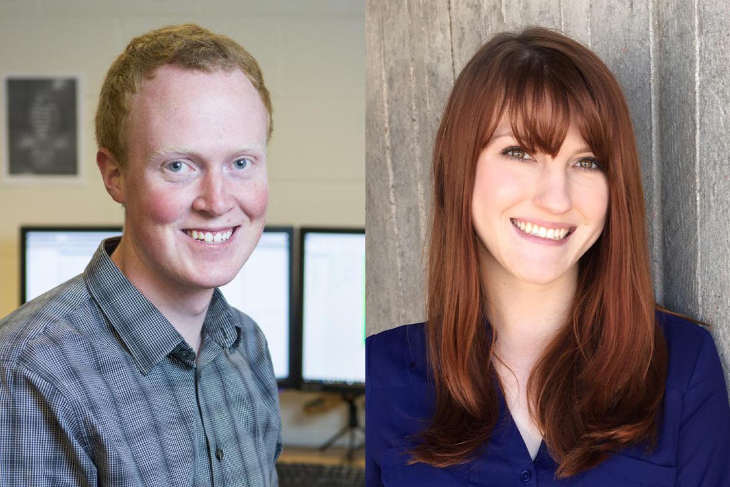 Matthew Hurst and Christine Reilly