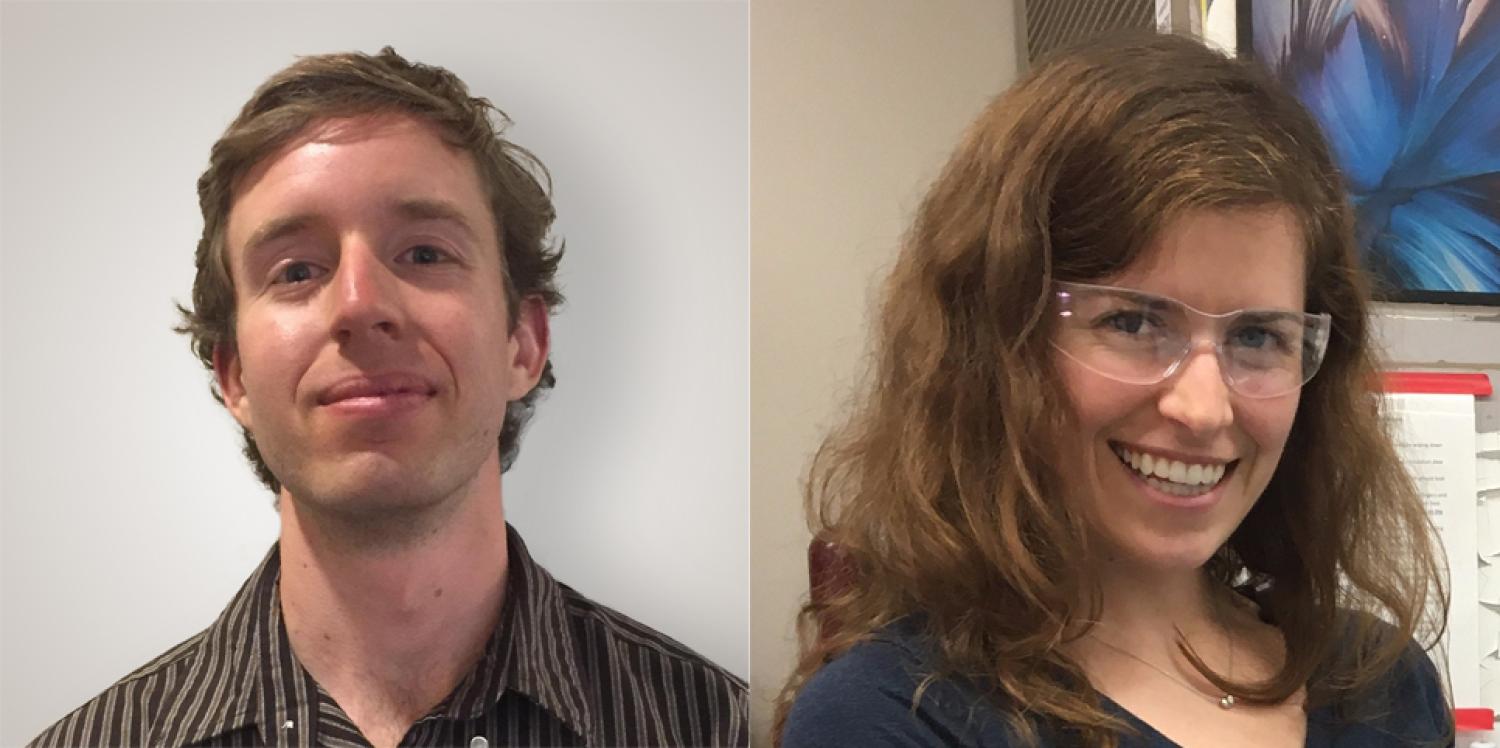 Joseph Hughes and Emily Matula