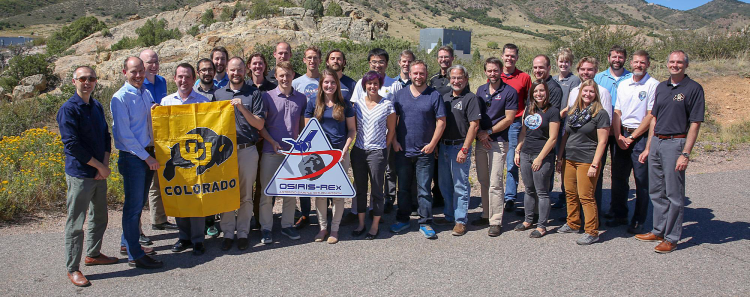 CU Boulder alumni on OSIRIS-REx.