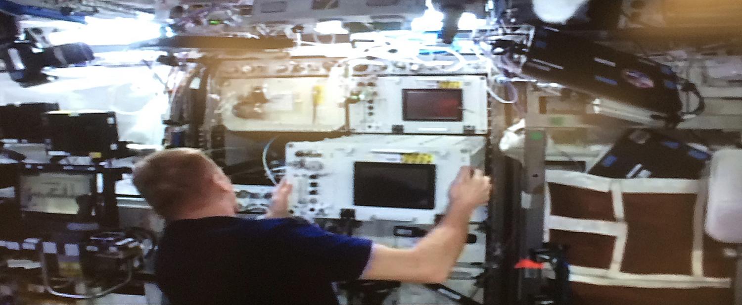 SABL being installed on the International Space Station