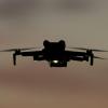 Hovering quad copter.