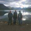 Hiking near the Esrange Space Center in northern Sweden.