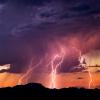 Lightning strikes