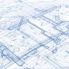 Building blueprints.