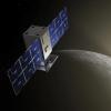 Capstone Satellite orbiting the moon