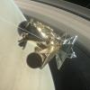 Cassini visualization traveling across Saturn's rings.
