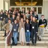 CU Boulder faculty, students, and researchers at the conference.