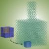 A 3D rendering of a nanoscale structure
