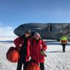 Xinzhao Chu in Antarctica.