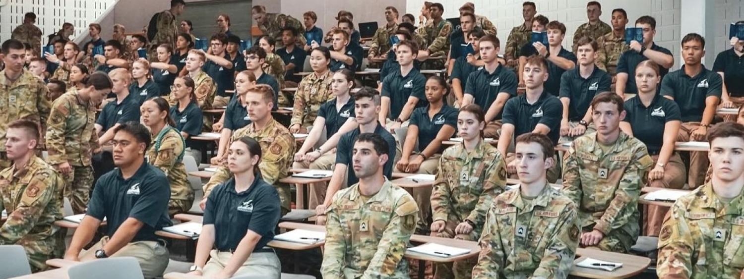 [How We Make An Officer, Det 105 at Leadership Laboratory]
