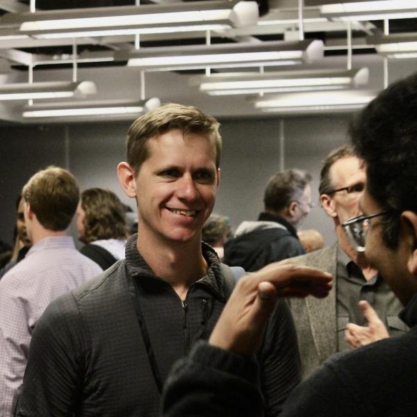 Learners chatting