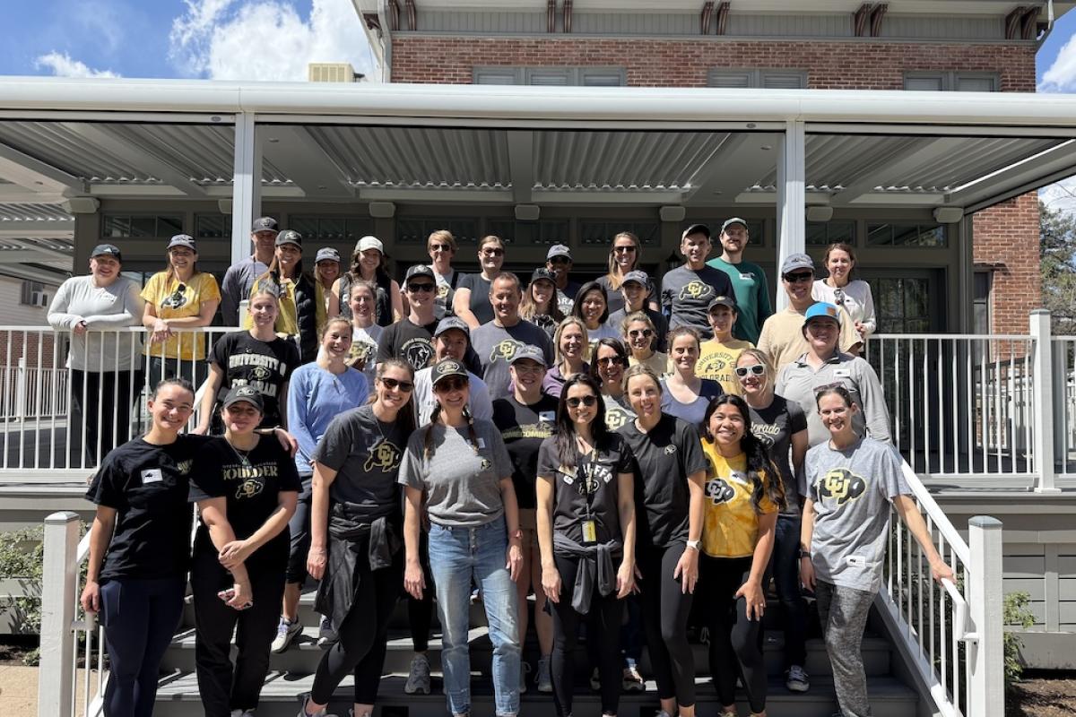 Buffs Give Back volunteer day