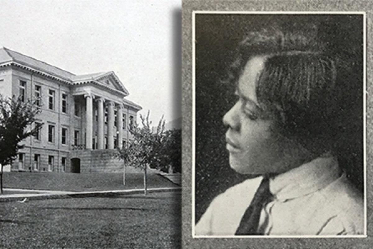 Della Parker Coloradan yearbook picture