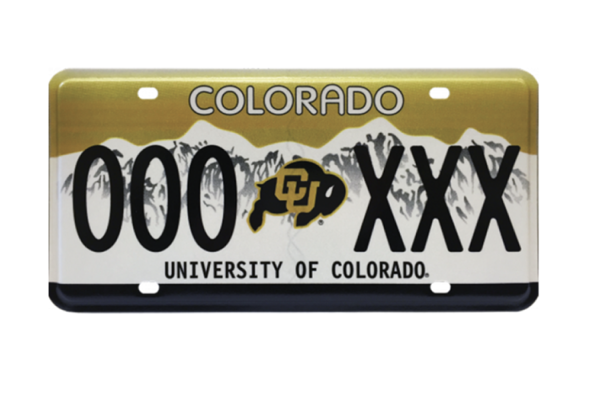 CU License Plates