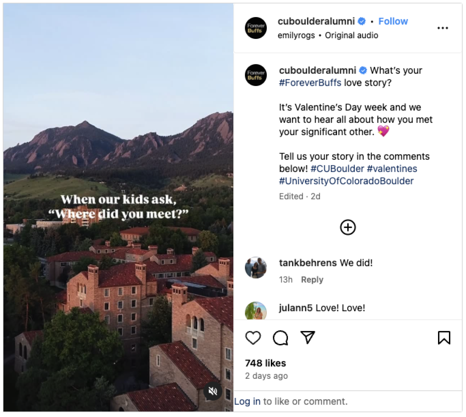 Instagram Love Stories