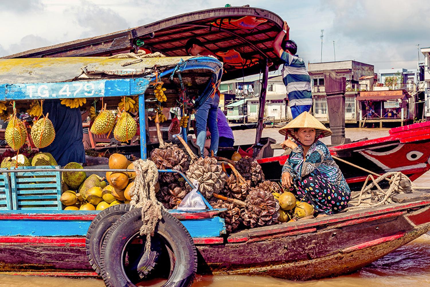 Cambodia Vietnam Mekong