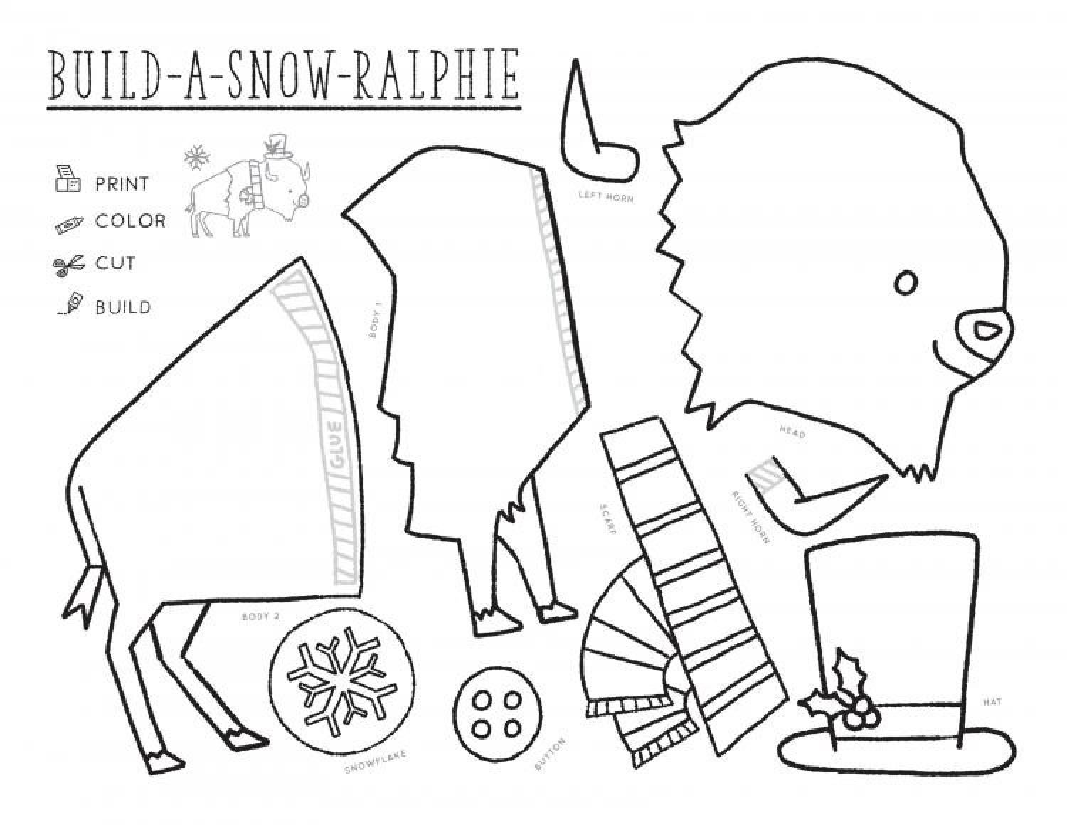 Ralphie Snow Craft