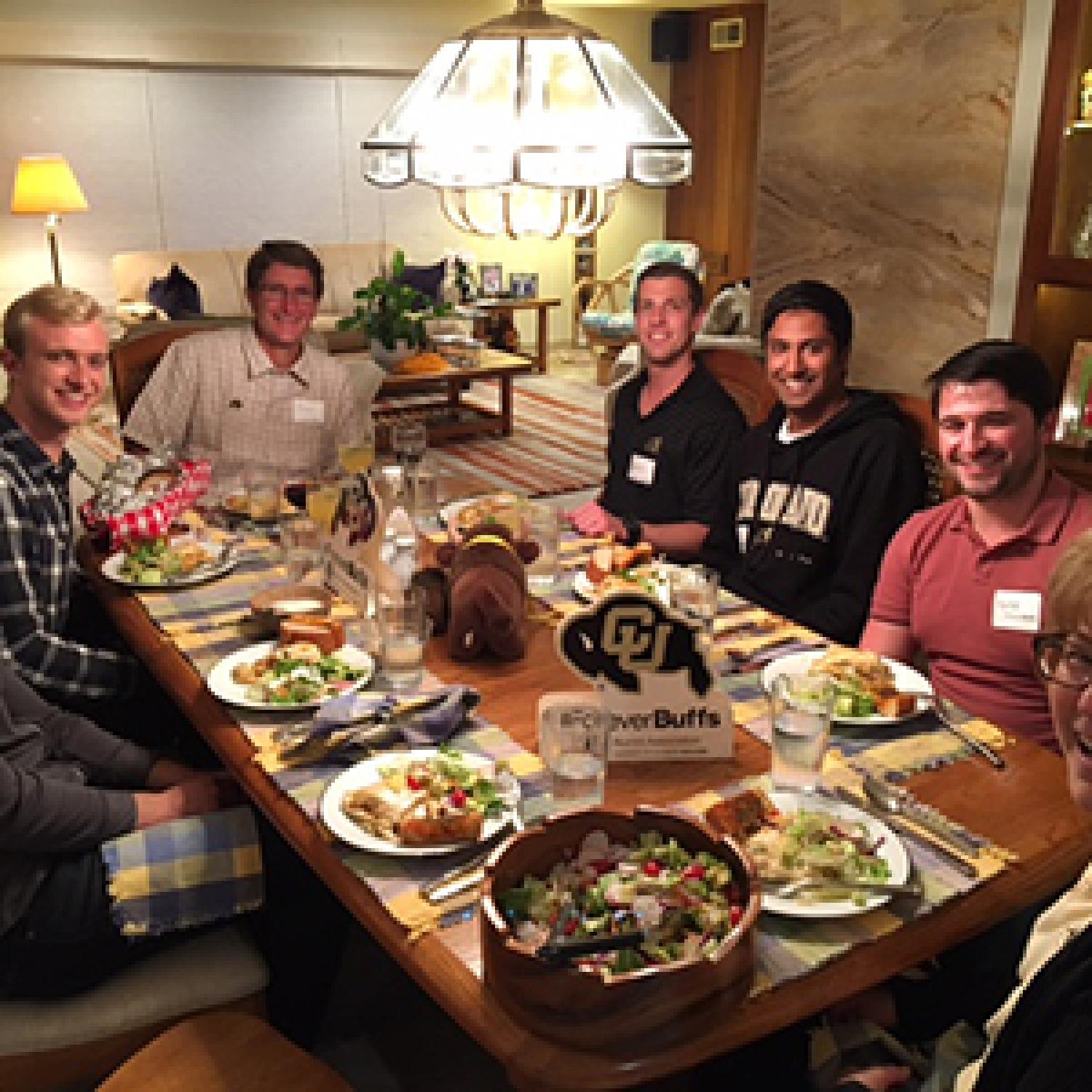 Dinner with 12 Buffs