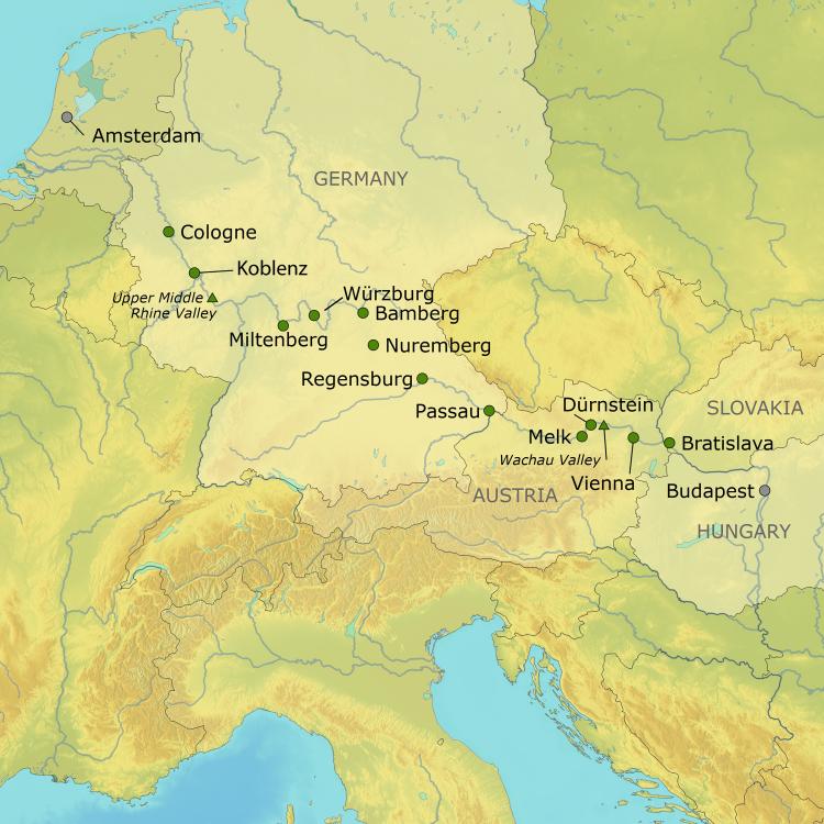 Cruise the Heart of Europe