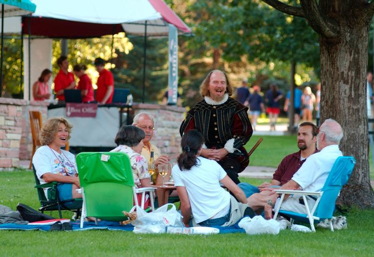 CU Shakespeare Festival picnic