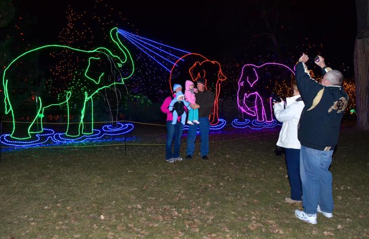 CU Night at Zoo Lights