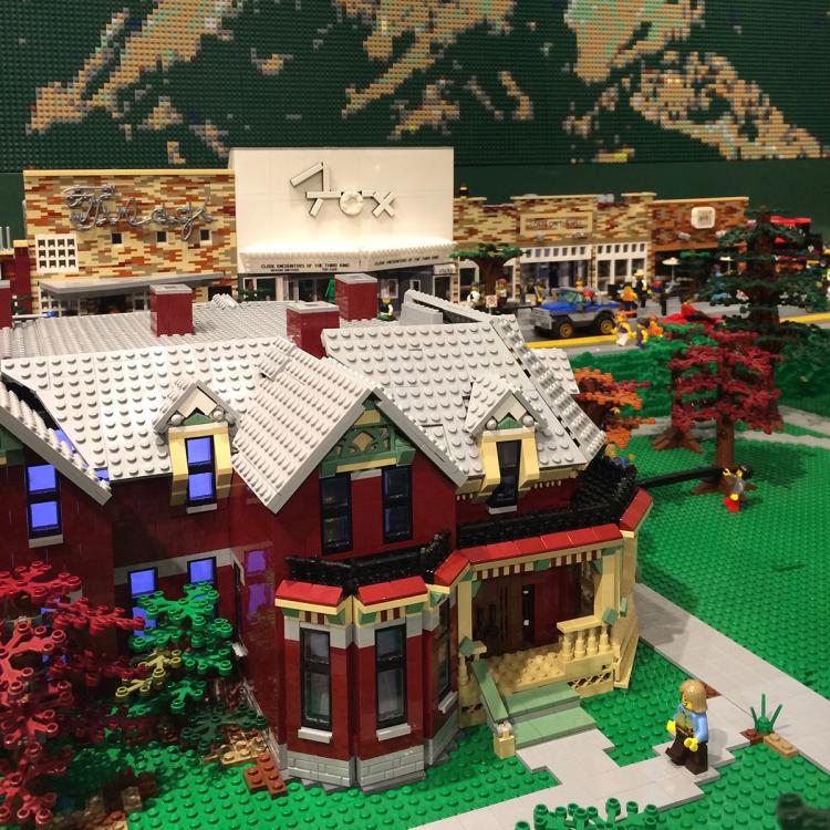 Hit the Bricks lego exhibit