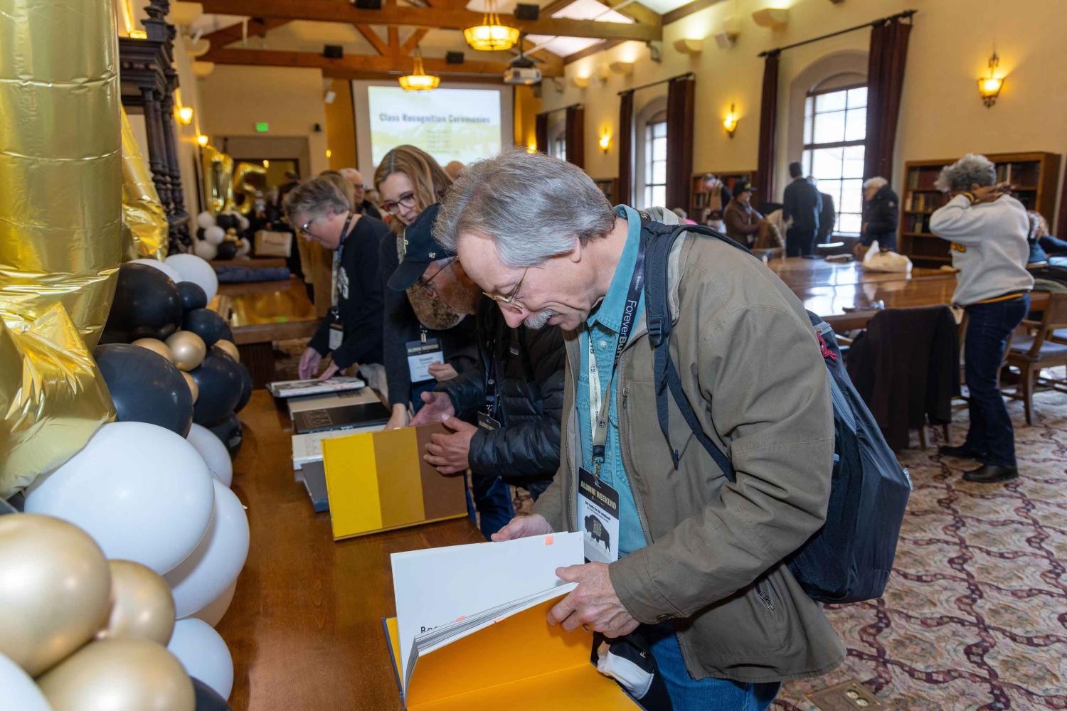 Alumni Weekend attendees