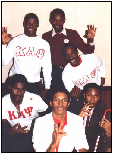 Kappa Alpha Psi brothers