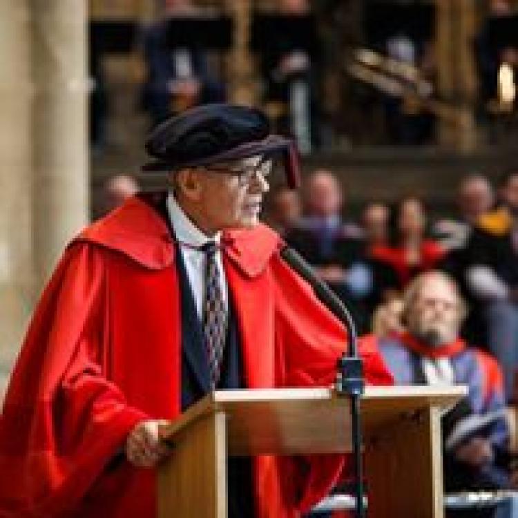 Ablowitz receiving honorary degree