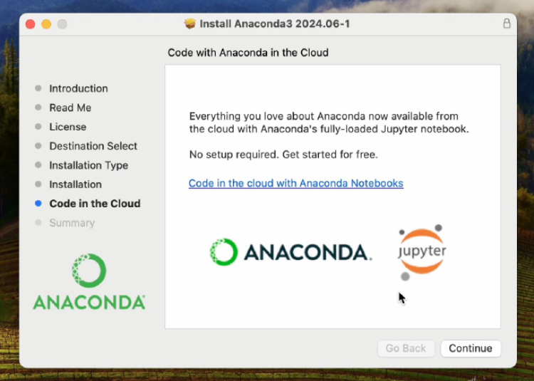 Install finish (mac)