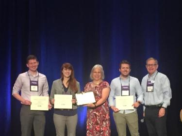 Anne and the Outstanding team at MathFest2018