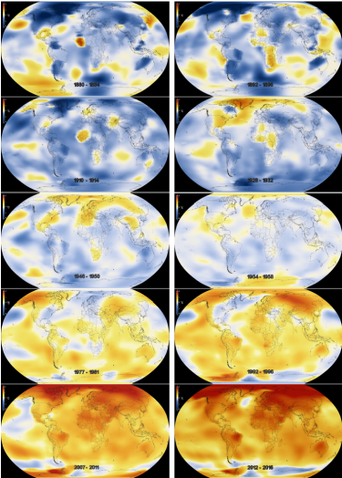 Global Heat Content since 1880