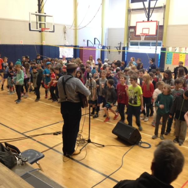 Roots: Dom Flemons at Bear Creek Elementary