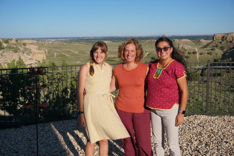 Wagenknecht with Thomas and Chavez