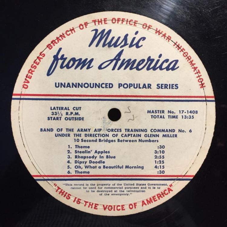 Music From America Program 6