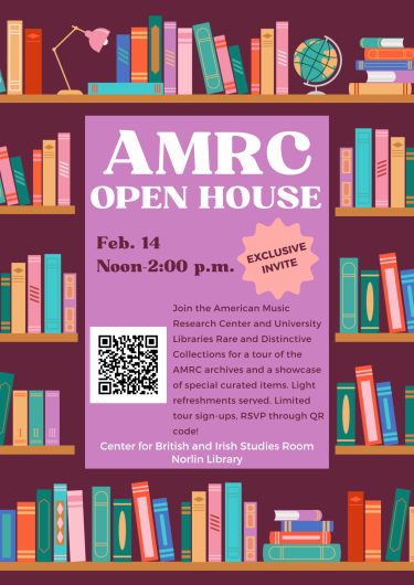 Poster for the AMRC open house