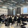 Armstrong conducting orchestra