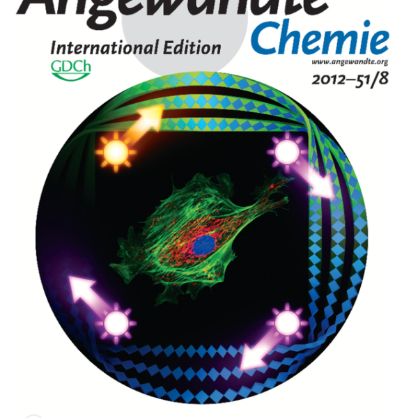 Inside Front Cover: C.A. DeForest and K.S. Anseth, Angew Chem, 51 (8), 2012