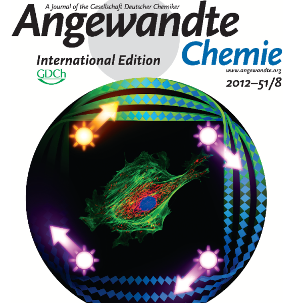 Inside Front Cover: C.A. DeForest and K.S. Anseth, Angew Chem, 51 (8), 2012