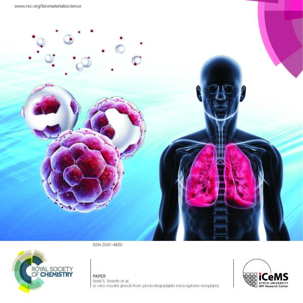 Front Cover: K.J.R. Lewis et al., Biomat Sci, 3 (6), 2015