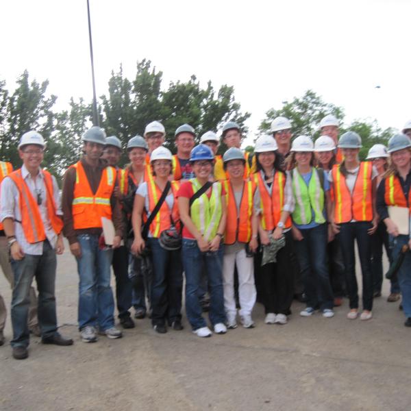Anseth Group touring JSCBB while under construction